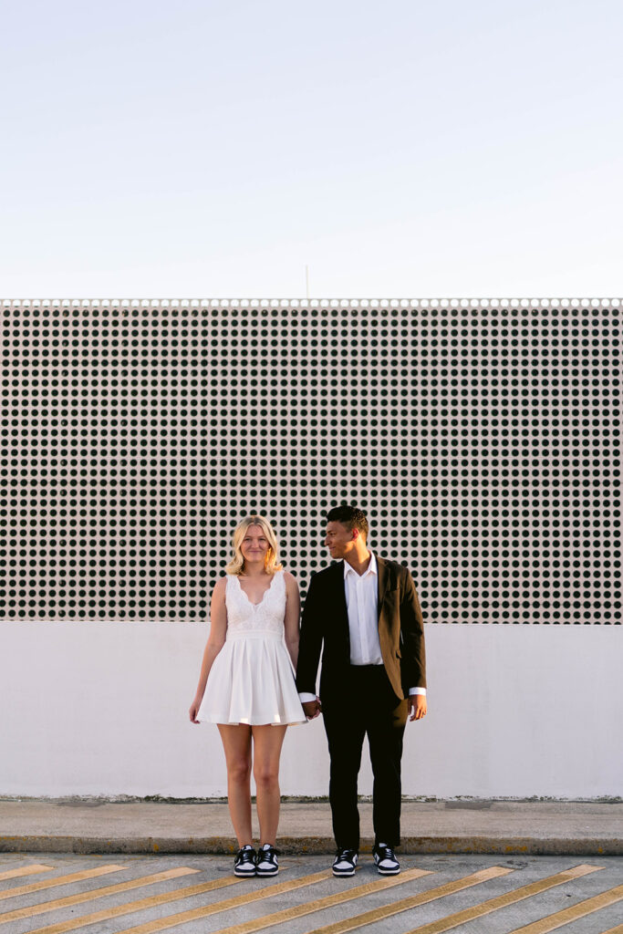 Poe Garage Downtown Tampa Engagement Photographer